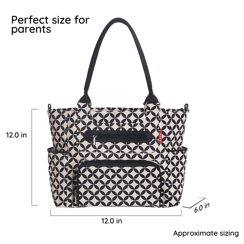 SoHo Designs SoHo Grand Central Station Diaper Bag 7Pc, Stars - Image 3
